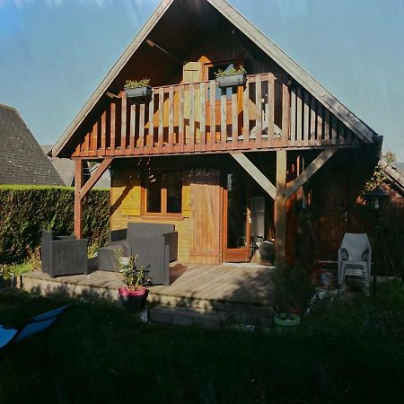 Chalet Avec Piscine Chauffee, Tennis Et Jardin Clos, A 1700M De La Plage De Cabourg - Fr-1-465-22 Ngoại thất bức ảnh