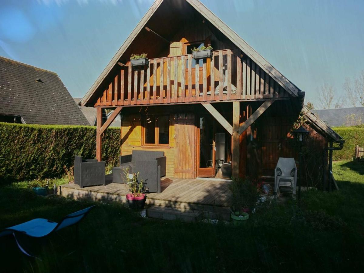 Chalet Avec Piscine Chauffee, Tennis Et Jardin Clos, A 1700M De La Plage De Cabourg - Fr-1-465-22 Ngoại thất bức ảnh